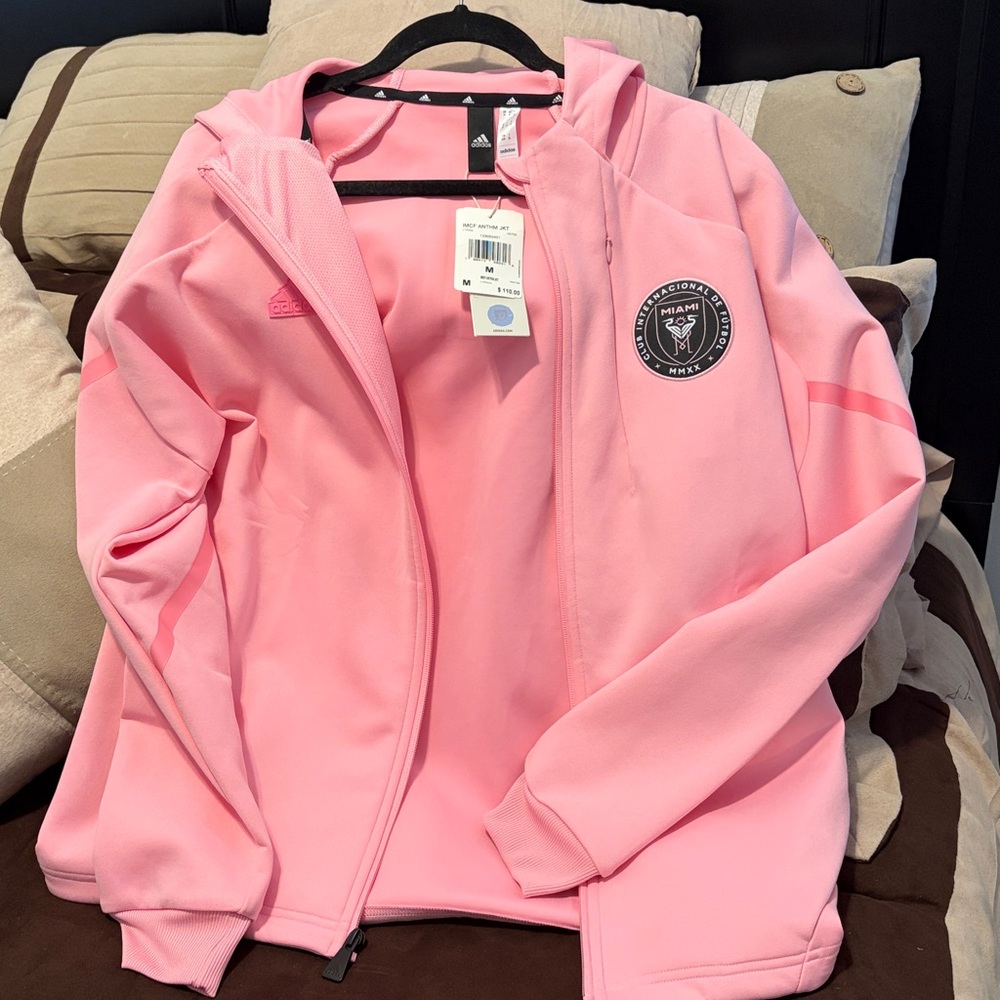 Adidas Inter Miami Full-Zip Jacket